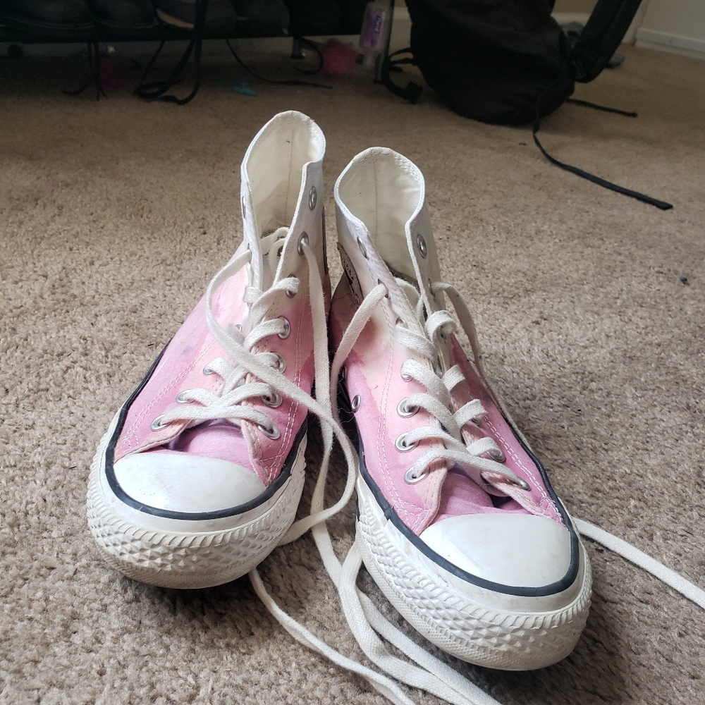 Ombre Converse High Tops